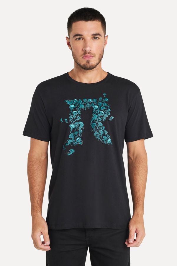 Camiseta Estampada R Deep Ocean