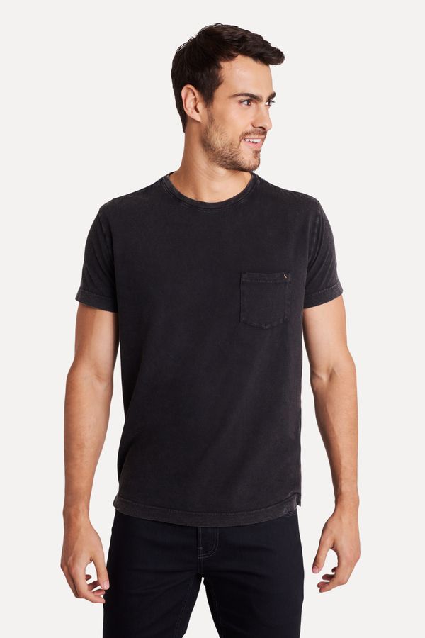 Camiseta Listradinha Indigo Com Bolso