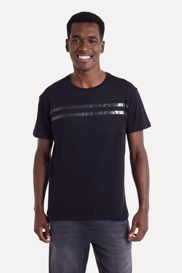 Camiseta Estampada R Lines Relevo