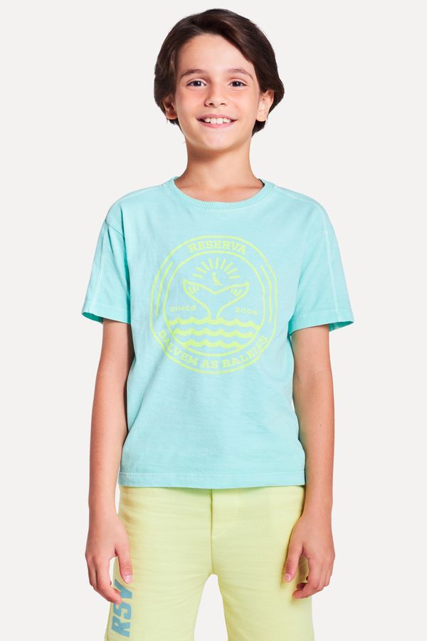 Camiseta Mini Stone Silk Baleias