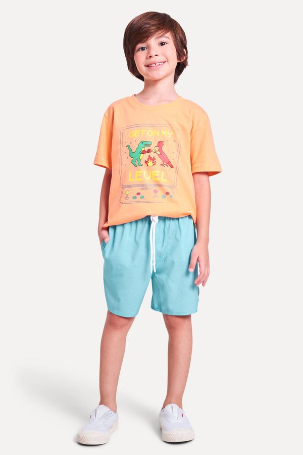 Short Praia Mini Textura Verao