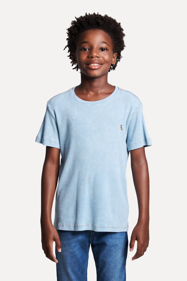 Camiseta Malha Mini Delave