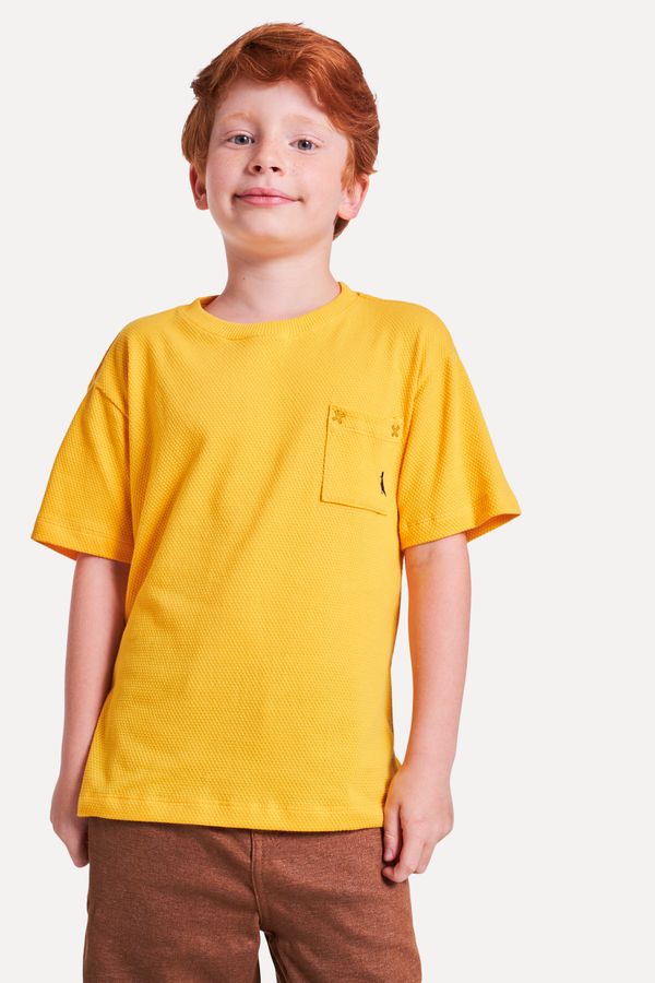 Camiseta Mini Malha Colmeia