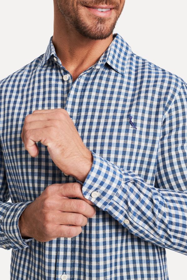 Camisa Ml Linho Vichy Classico