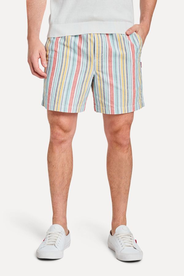 SHORT ELASTICO CASUAL LISTRADO CARIOCA