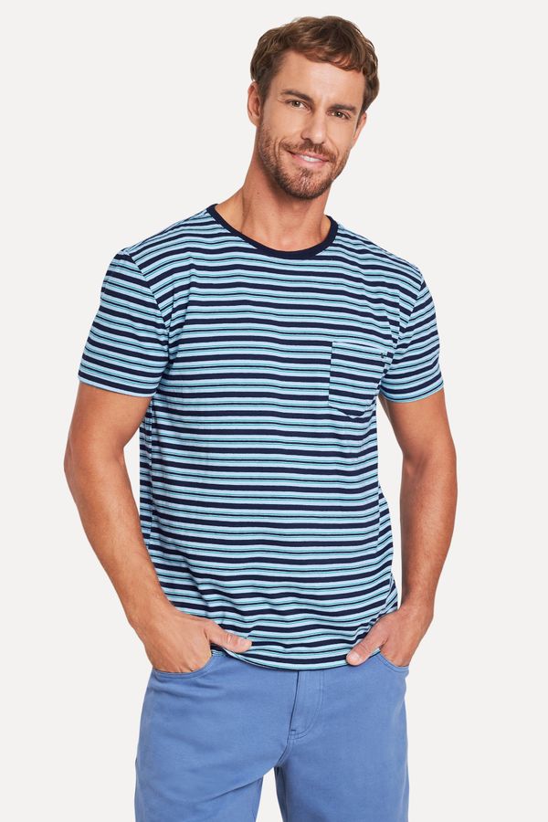 Camiseta Indigo Listrada Atlas