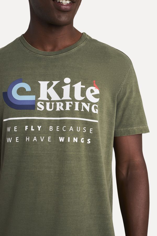 Camiseta Estampada Kite Surfing