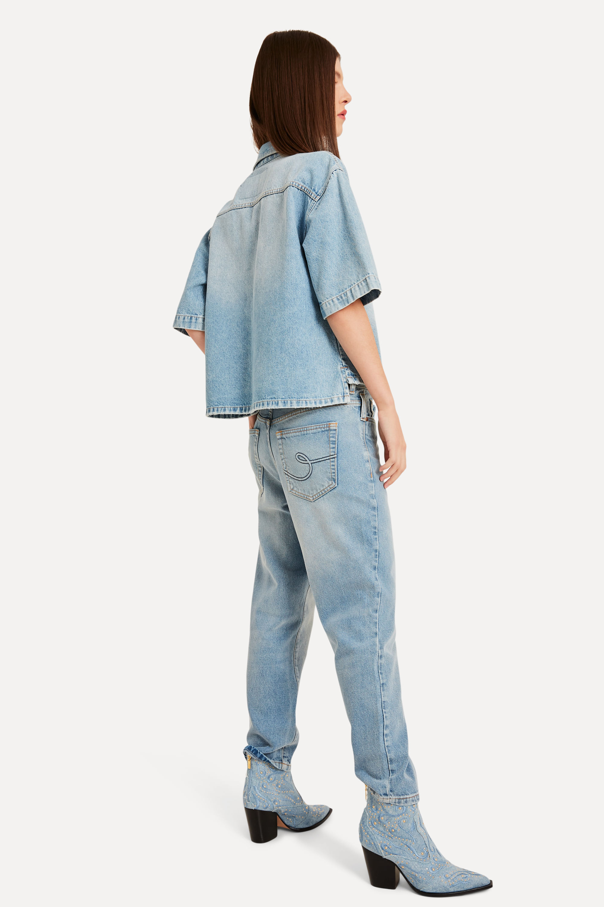 Calca Jeans Cos Transpasse