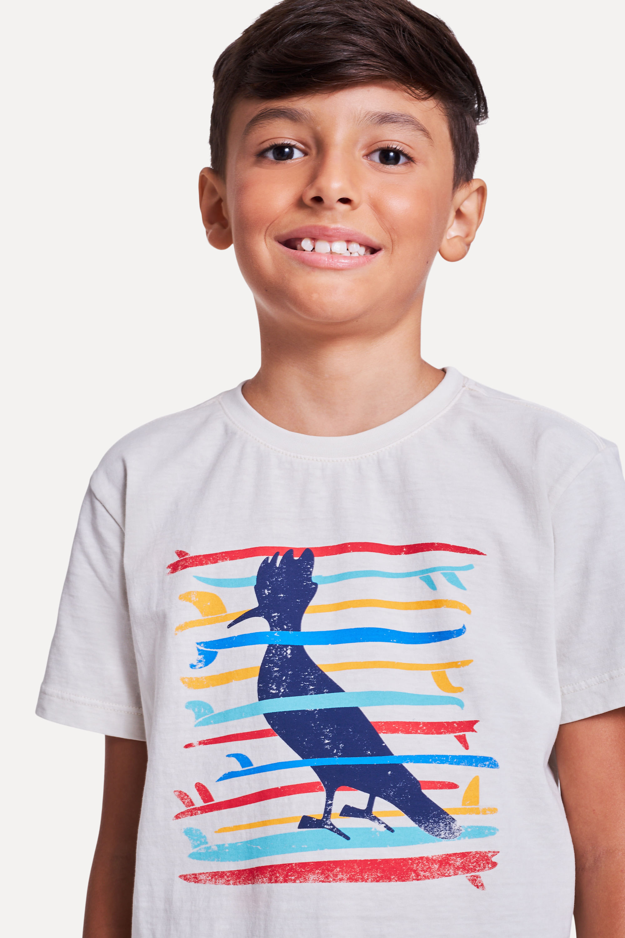 Camiseta Mini Silk Surfboards