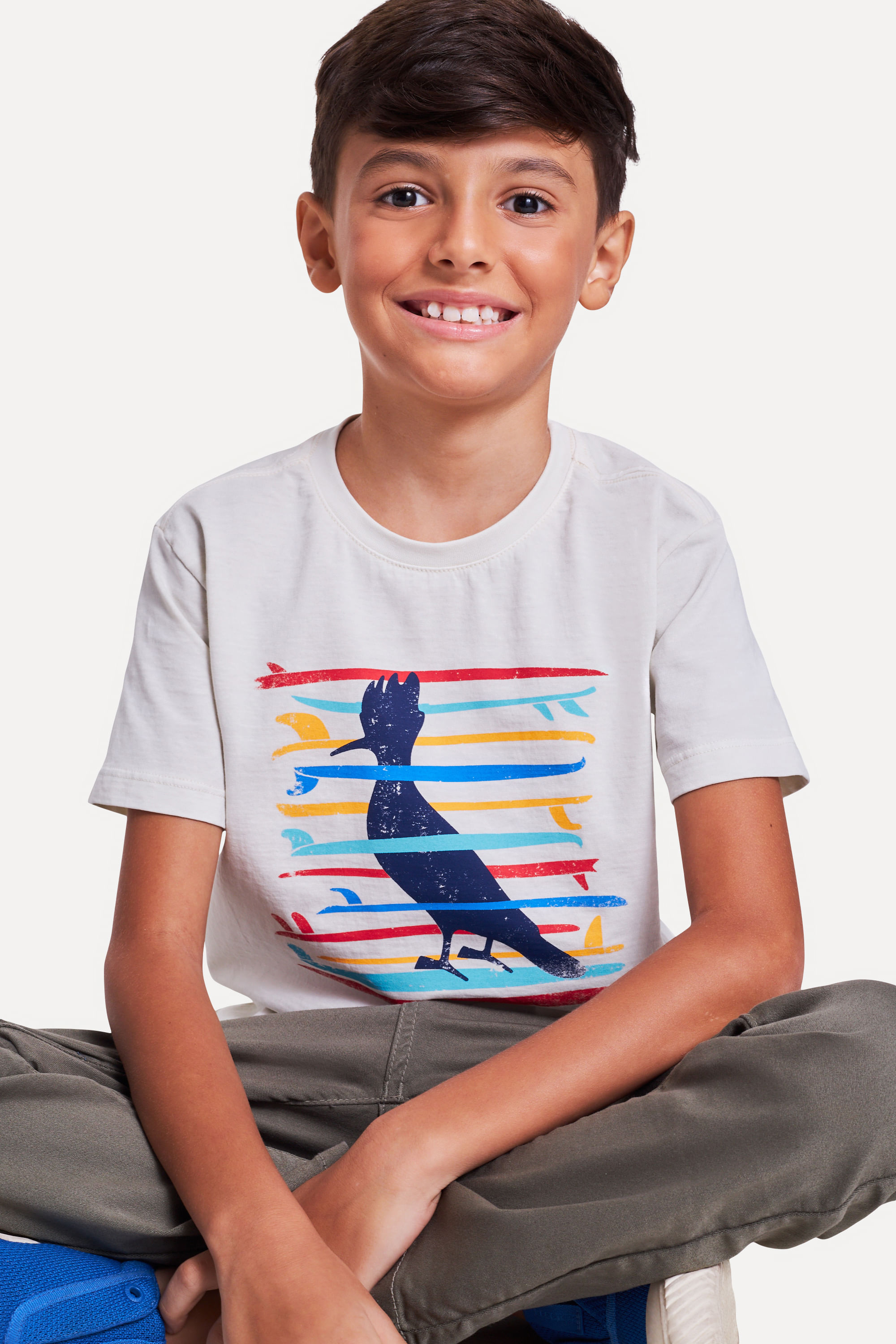 Camiseta Mini Silk Surfboards