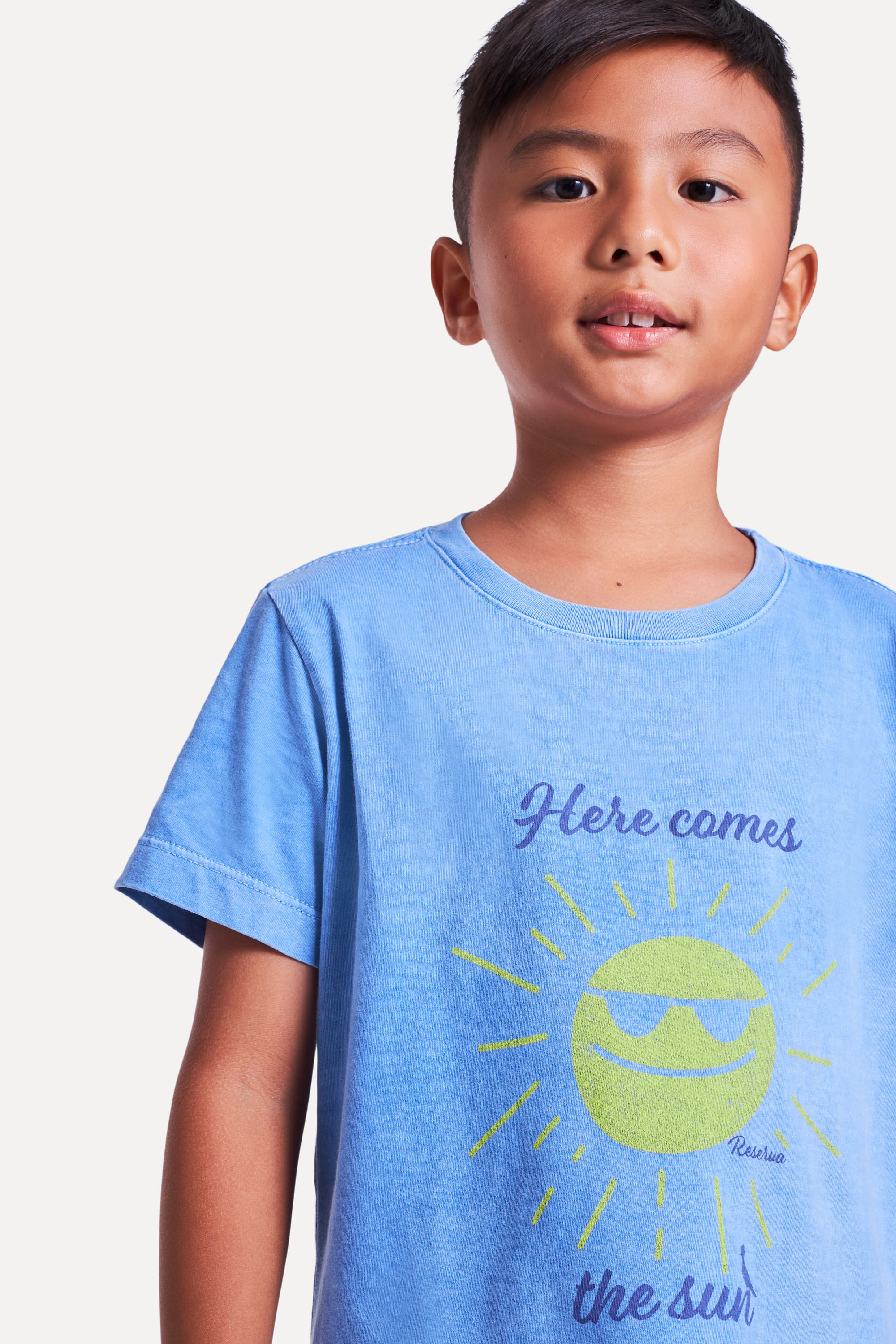 Camiseta Mini Silk Here Comes The Sun