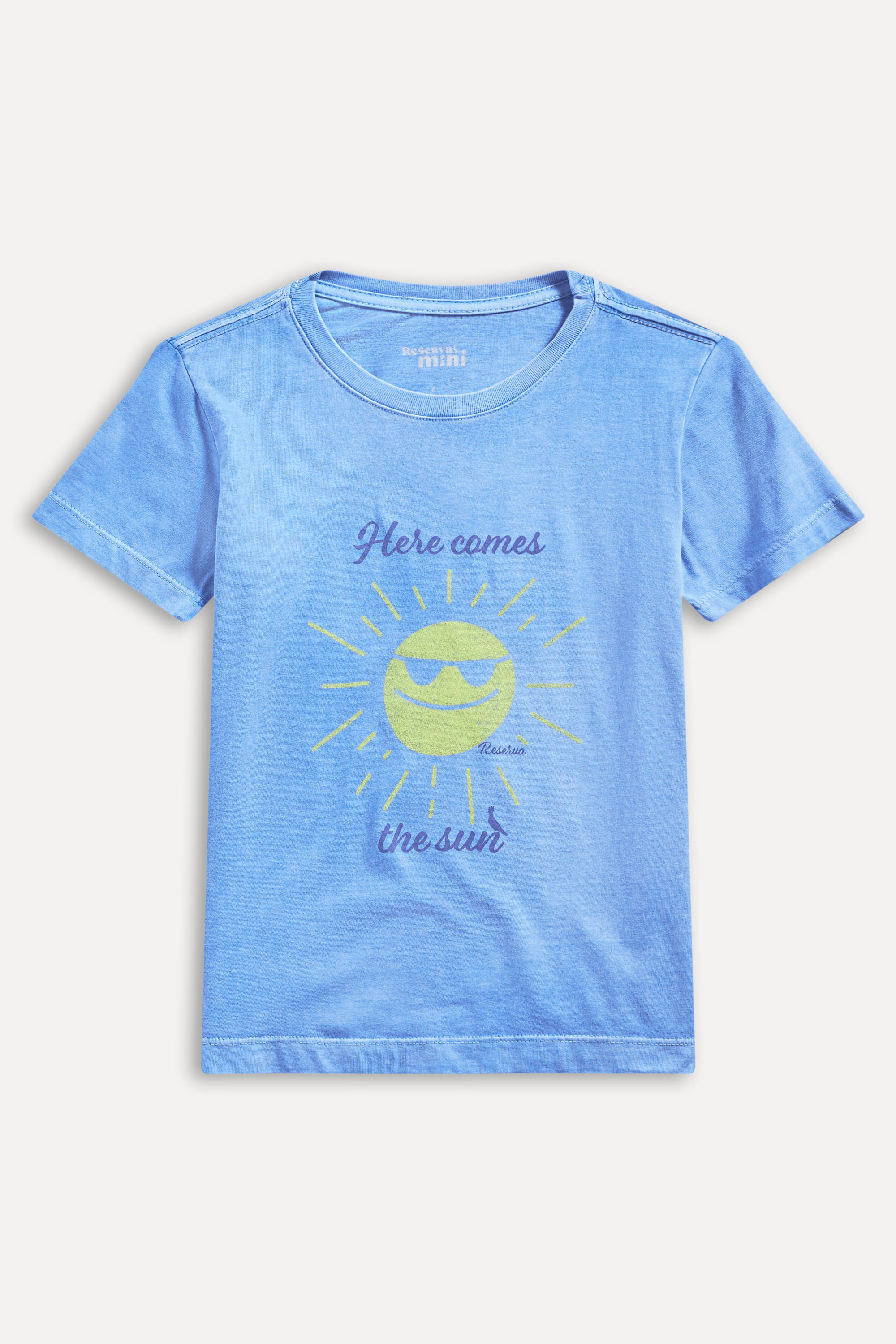 Camiseta Mini Silk Here Comes The Sun