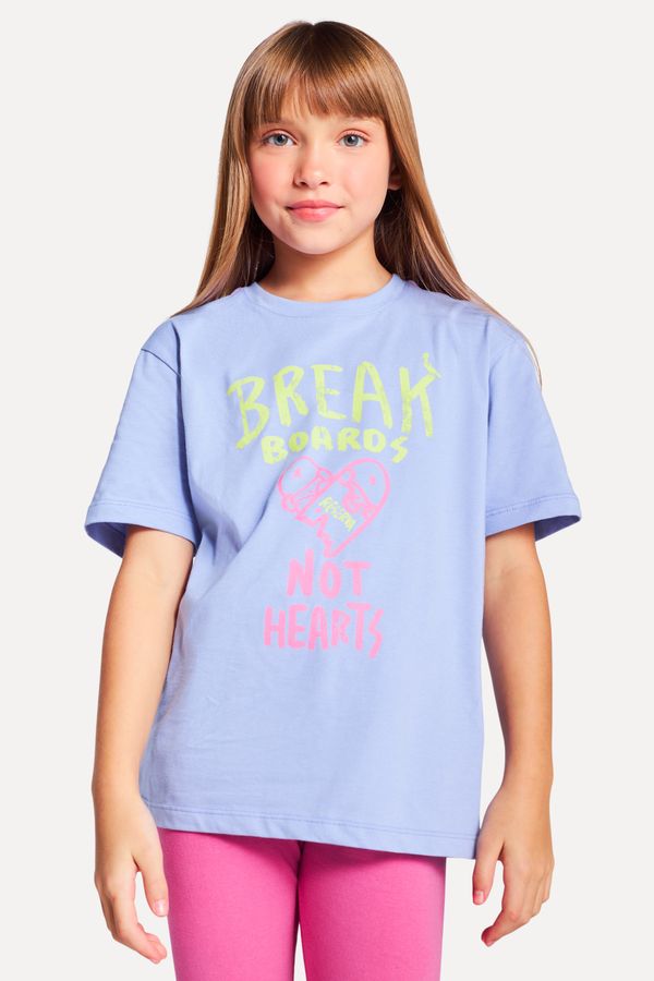 Camiseta Menina Silk Break Boards