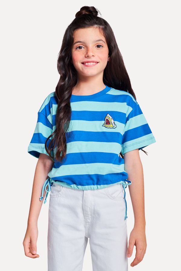 Camiseta Menina Cropped Listra Axe