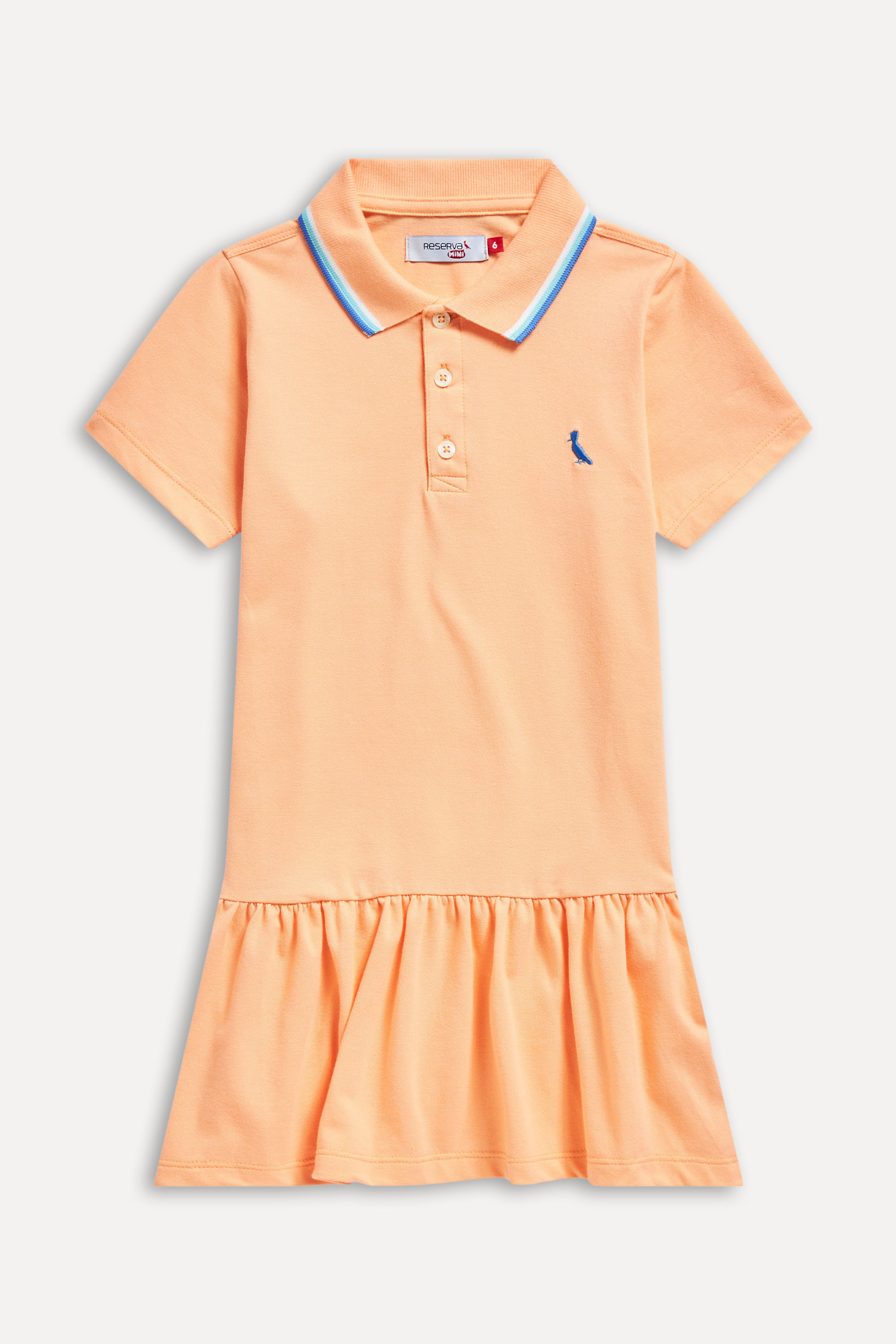 Vestido Polo Menina 3 Frisos