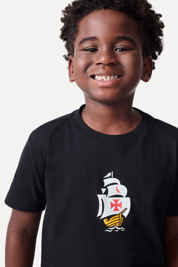 Camiseta Mini Estampada Vela Vasco
