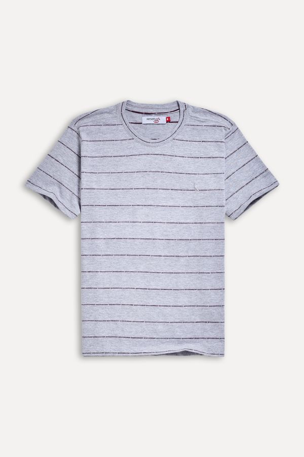 Camiseta Mc Mini Jacquard Mescla