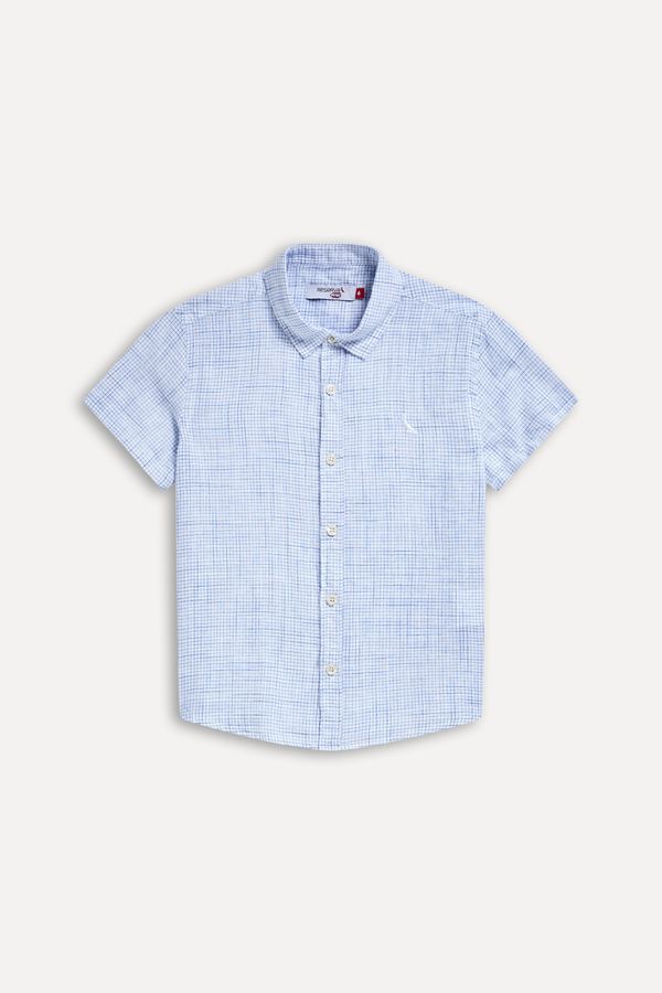 Camisa Mini Micro Quadriculado