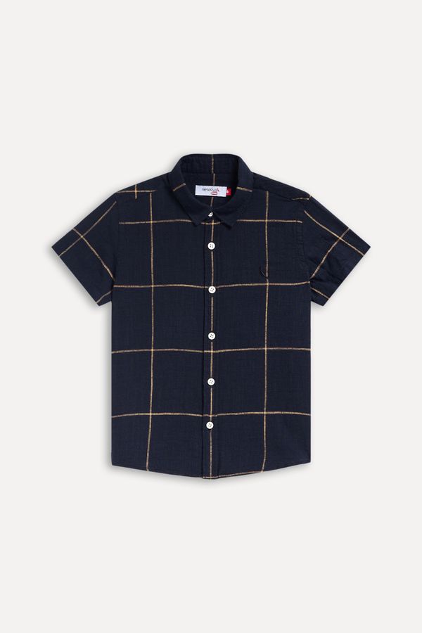 Camisa Mini Maxi Quadriculado