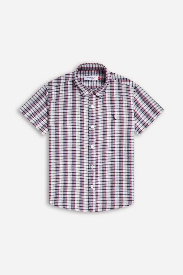 Camisa Mini Xadrez Deserto