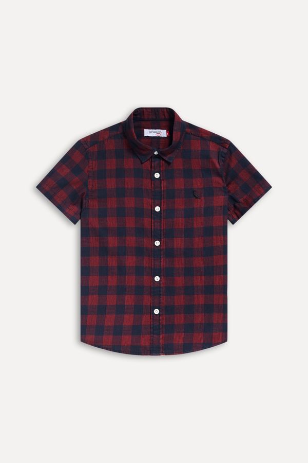 Camisa Mini Xadrez Canoa