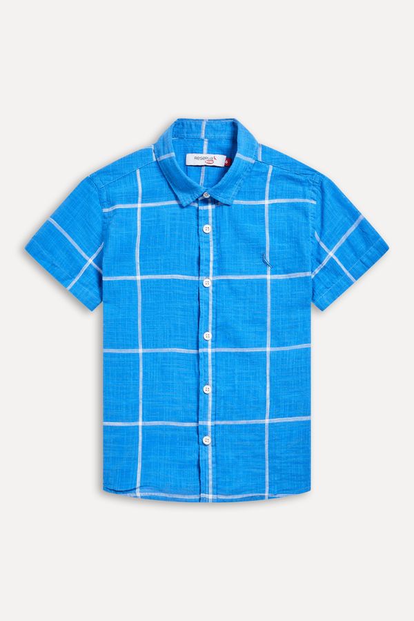 Camisa Mini Mc Maxi Quadriculado Color