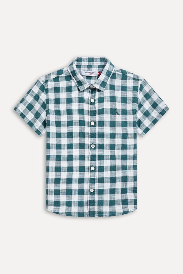 Camisa Mini Mc Xadrez Colorido