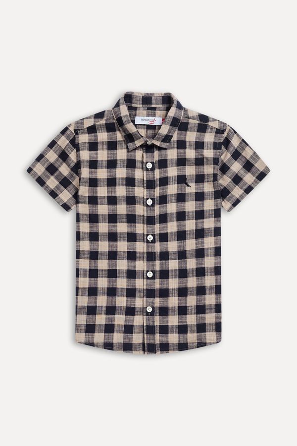 Camisa Mini Mc Xadrez Colorido