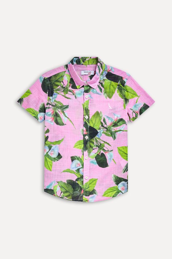 Camisa Mini Mc Copos De Leite