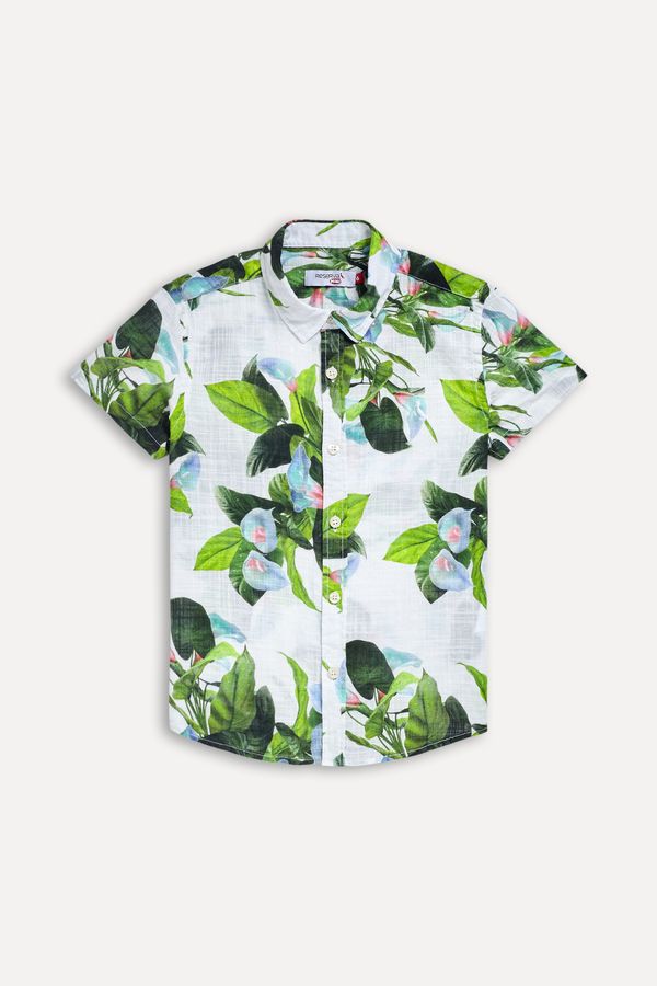 Camisa Mini Mc Copos De Leite