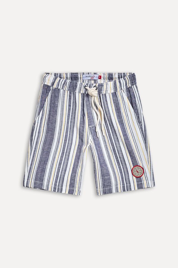 Bermuda Mini Elastico Cintura Listras Sp