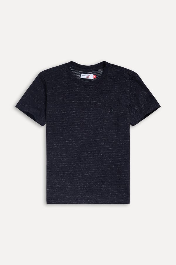 Camiseta Mini Mc Malha Tracos