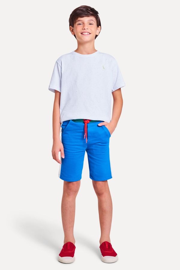 Bermuda Mini Moletom Color Block Rsv