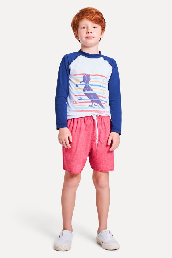 Short Praia Mini Textura Verao