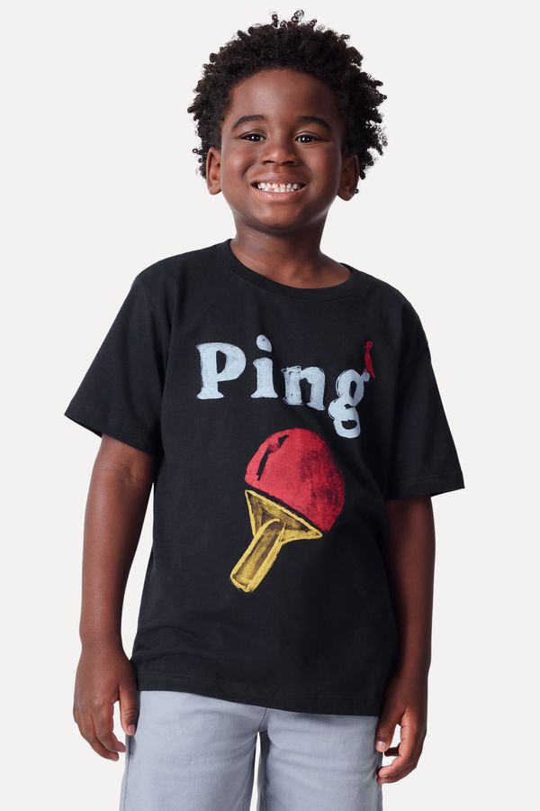 Camiseta Mini Estampada Ping