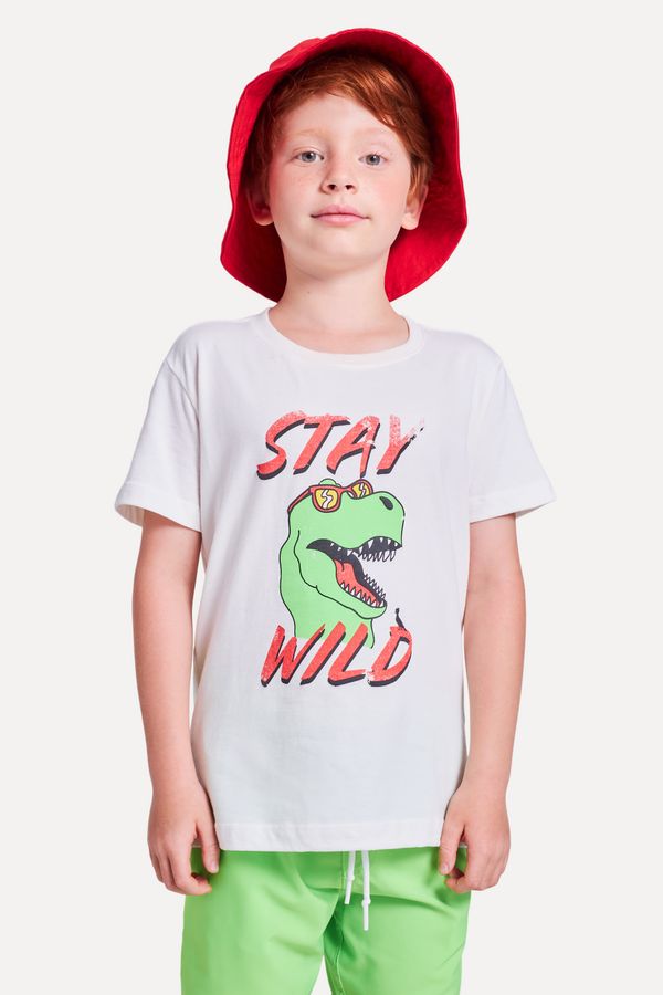 Camiseta Mini Silk Stay Wild