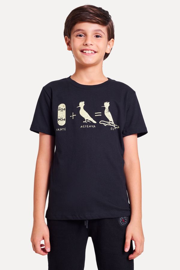 Camiseta Mini Silk Reserva + Skate