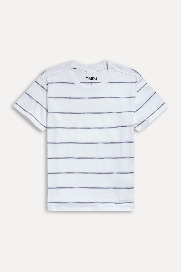 Camiseta Mini Mc Listrado Gradiente