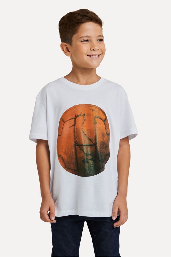 Camiseta Mini Est Pica-pau Bola Retro