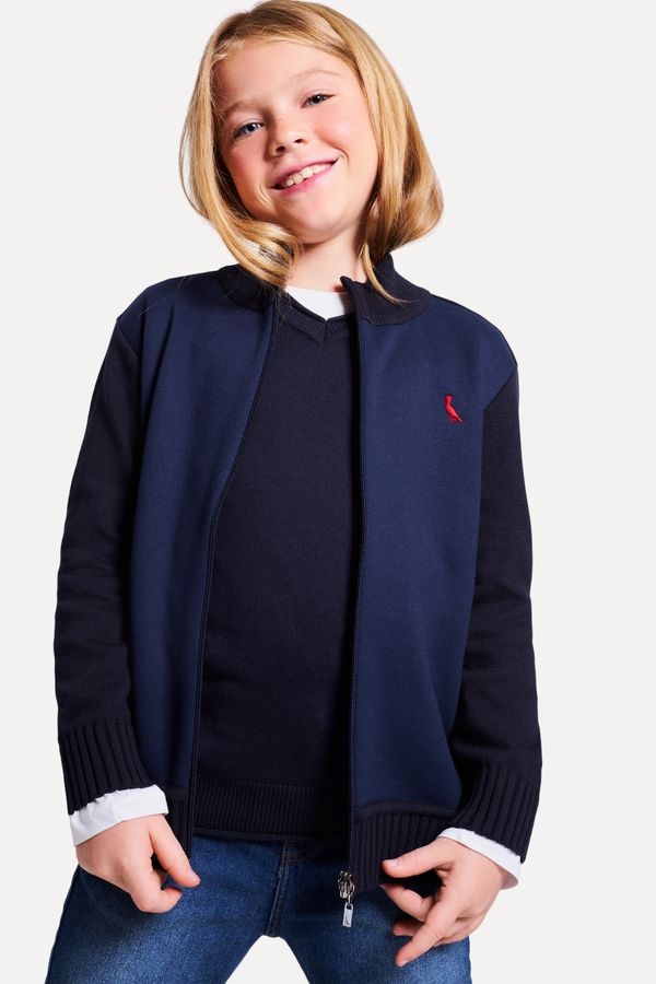 CASACO TRICOT RESERVA MINI MOLETOM