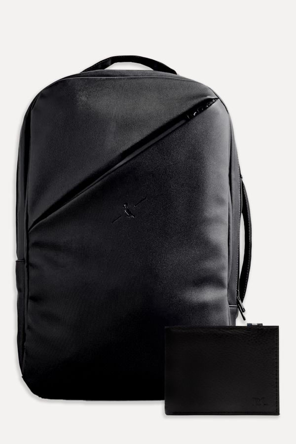 Mochila Office + Carteira – PRETO – U