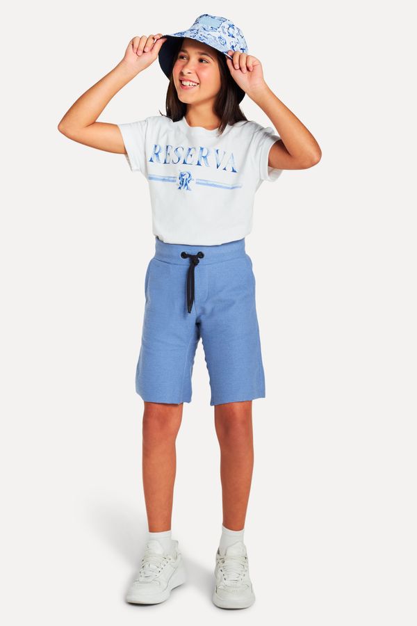 BERMUDA MINI MOLETOM DIAGONAL