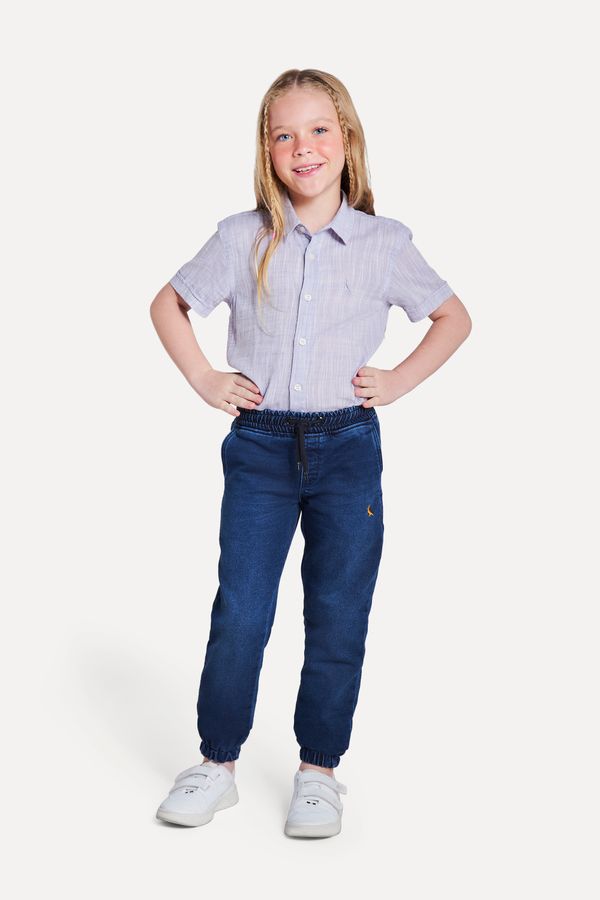 CALCA MINI JEANS ELASTICO CINTURA