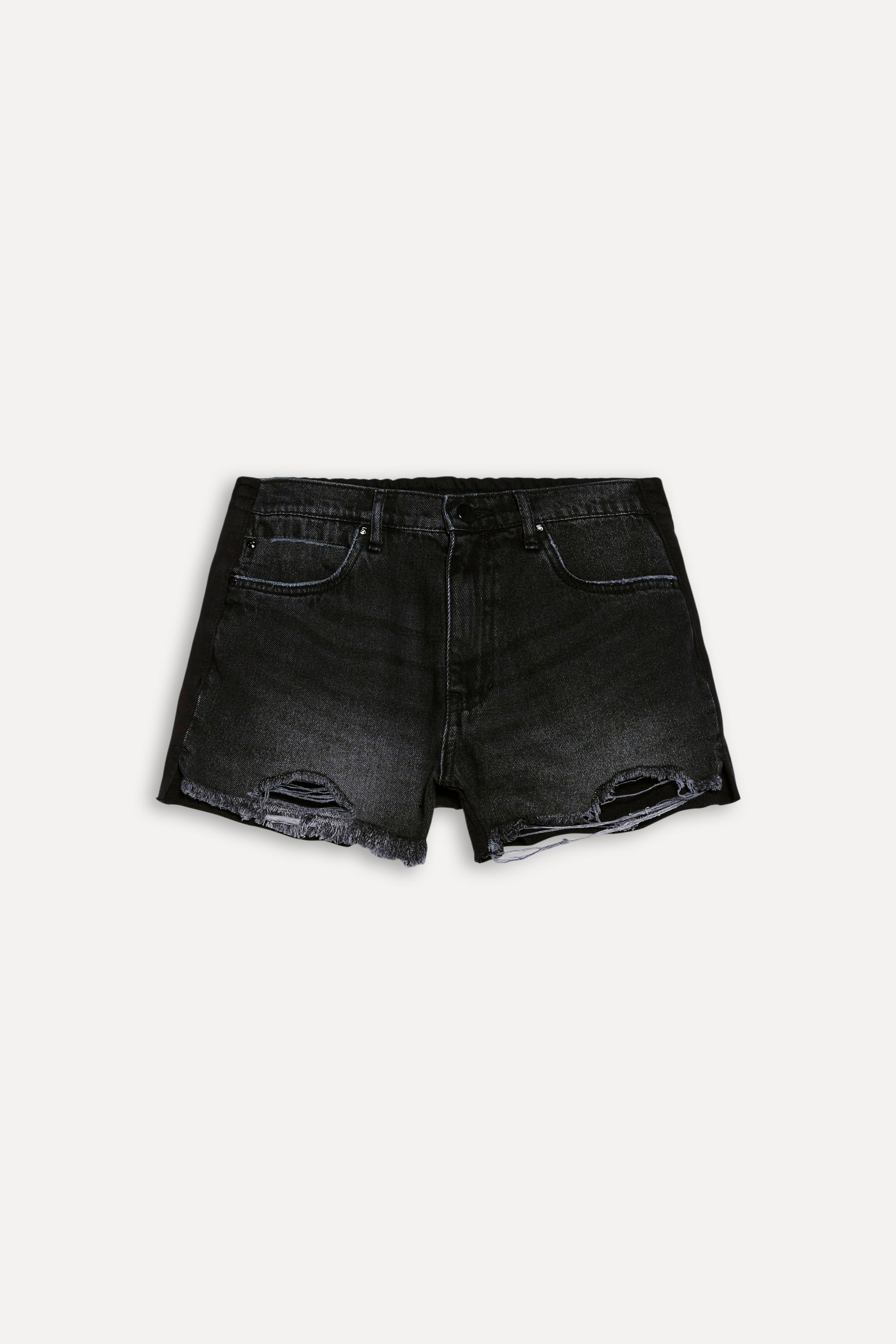 Short Black Jeans Moletom