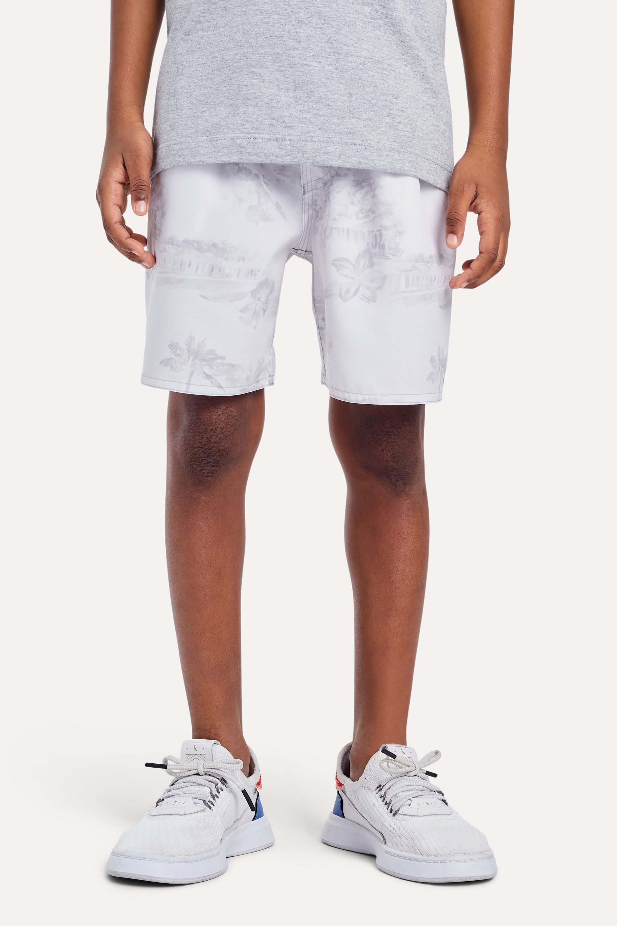 Short Praia Mini Estampa Mare