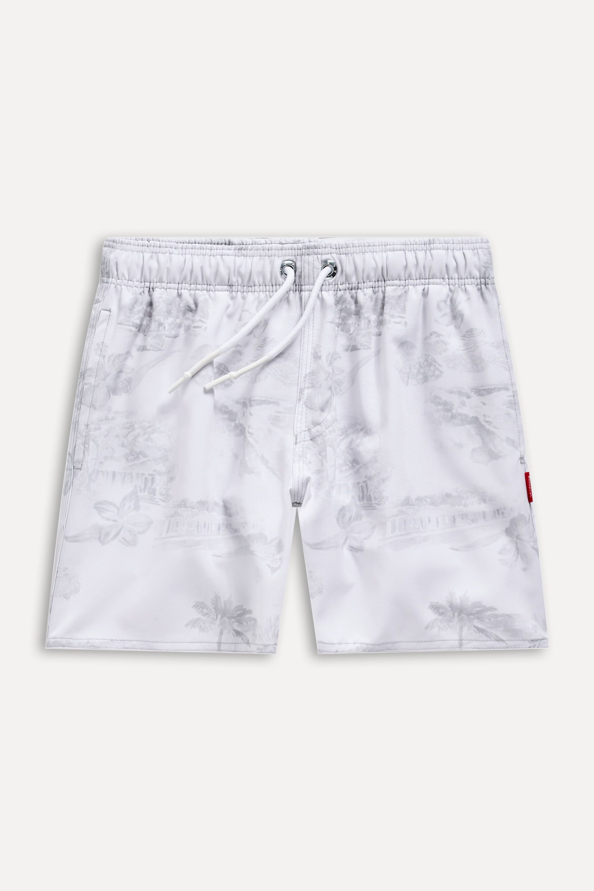 Short Praia Mini Estampa Mare