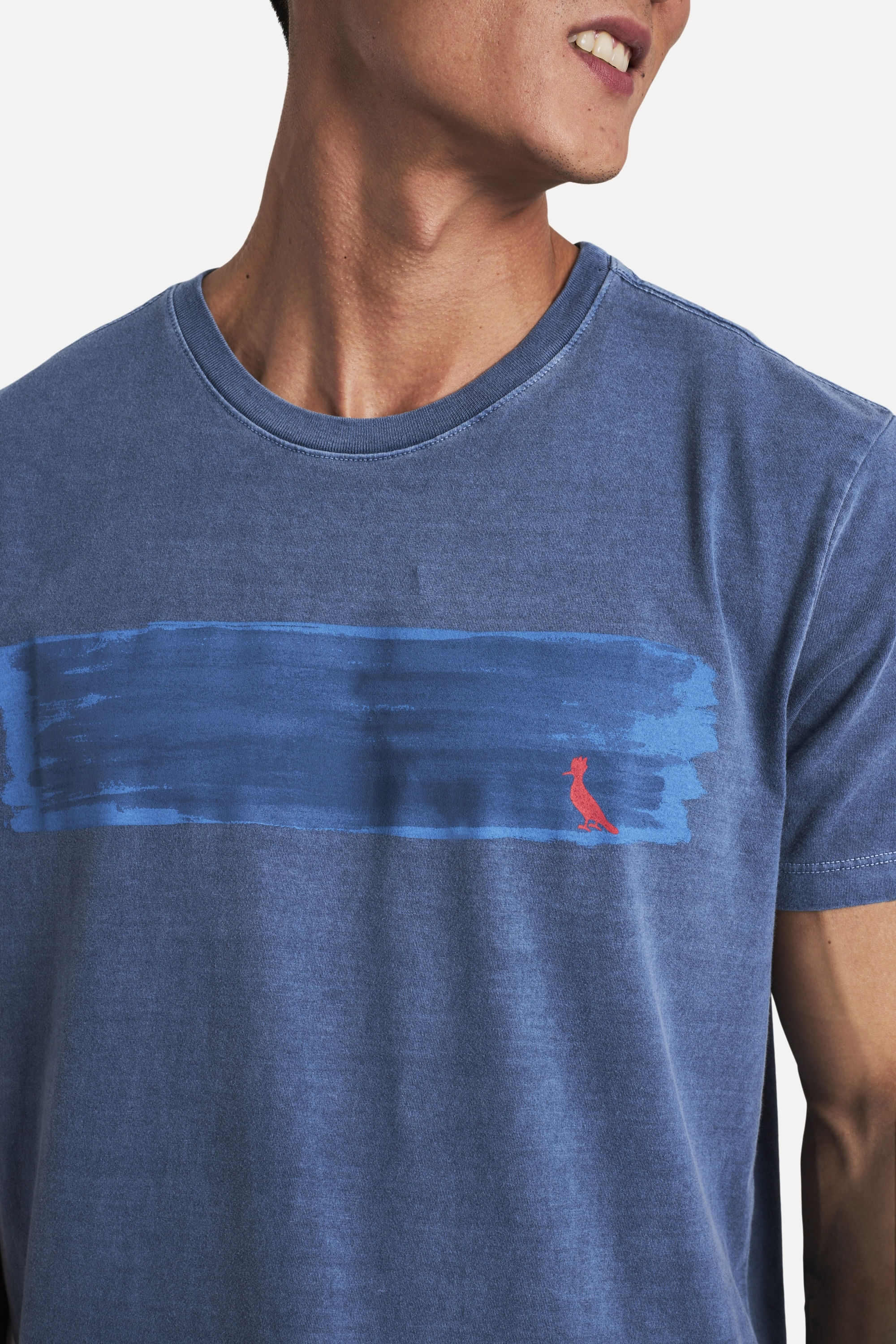 Camiseta Estampada Listra Aquarela