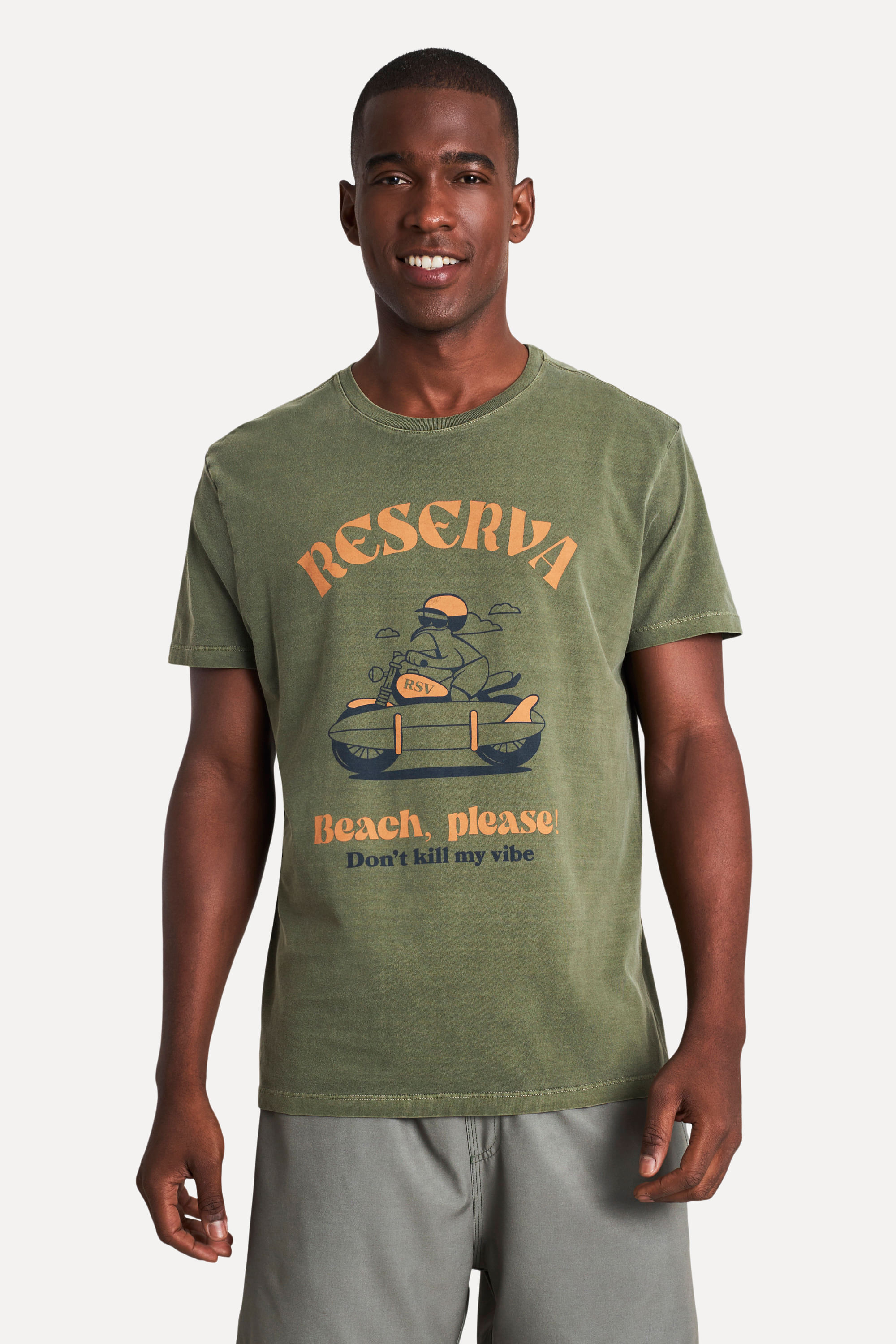 Camiseta Estampada Beach Please