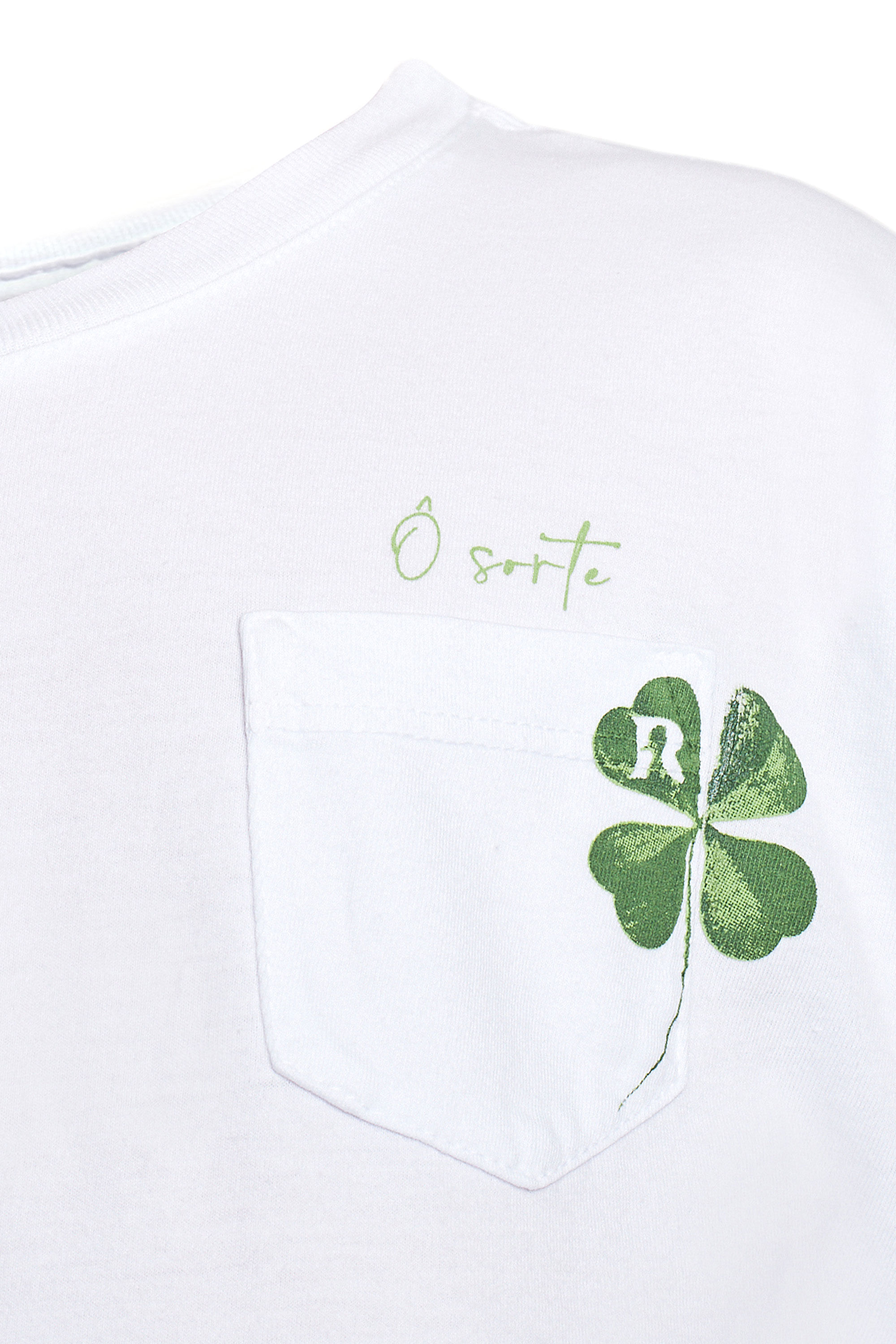 Camiseta Mini Estampada Bolso Sorte