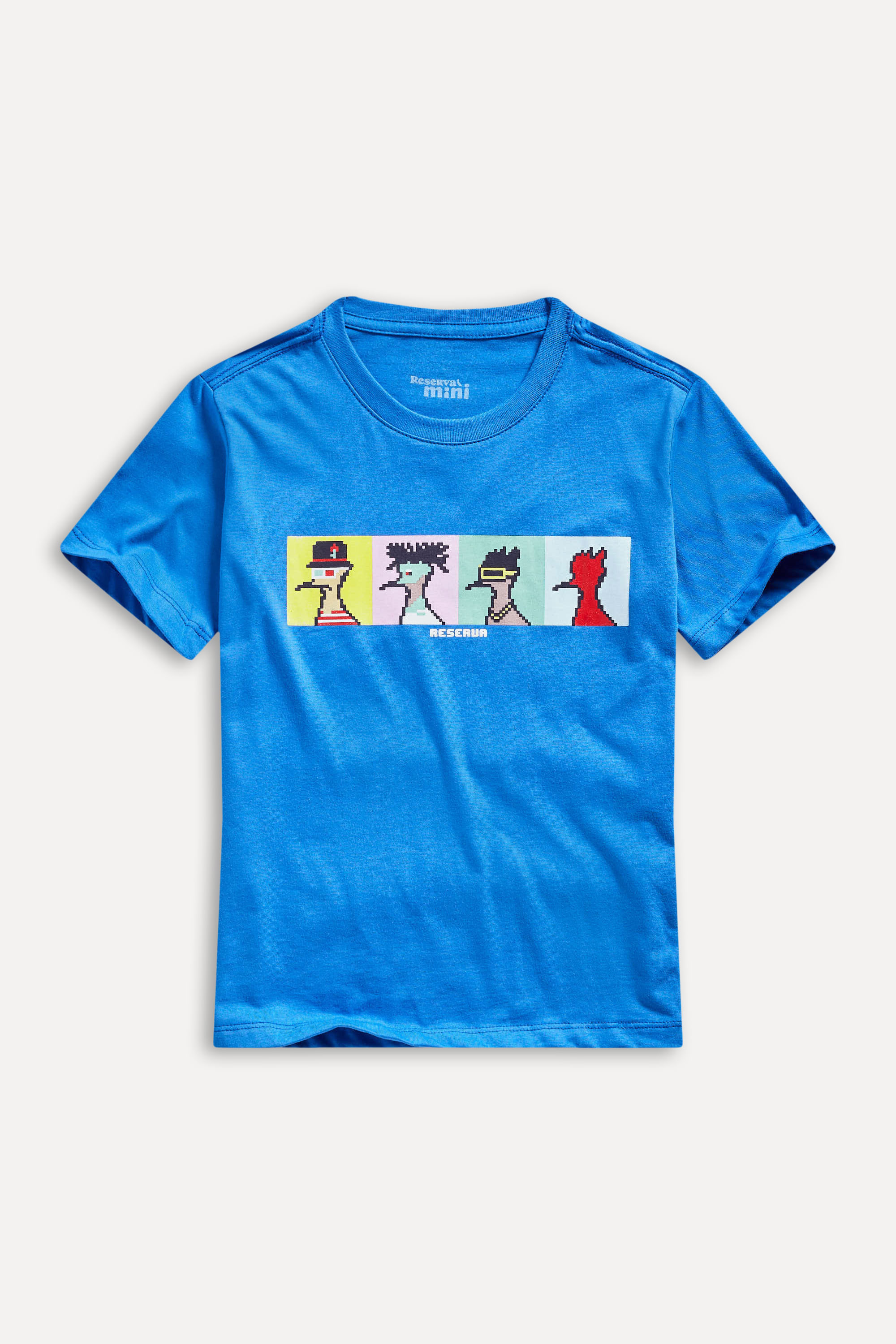 Camiseta Mini Estampada Criptobirds